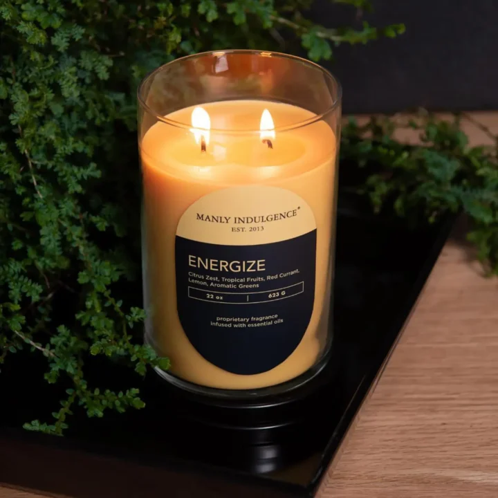 Candela di soia profumata Energize Colonial Candle - immagine 3