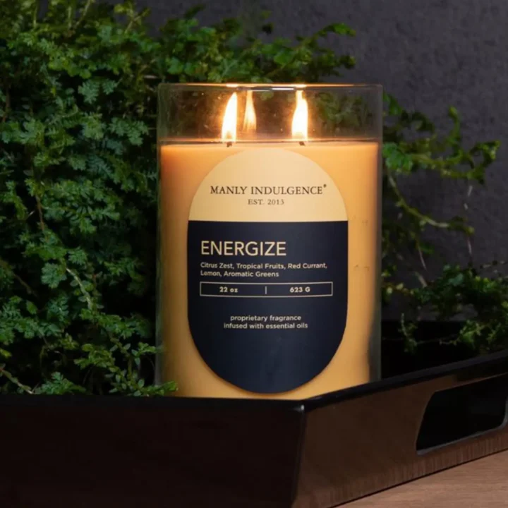 Candela di soia profumata Energize Colonial Candle - immagine 2